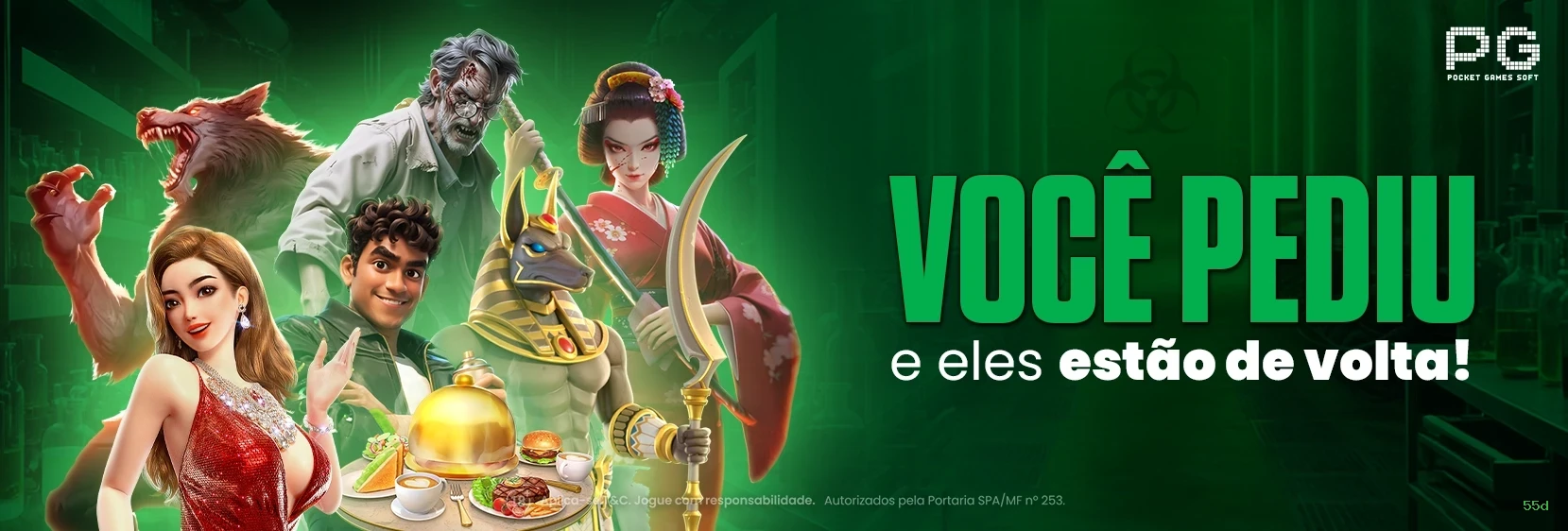 Canal oficial da 55d no Telegram